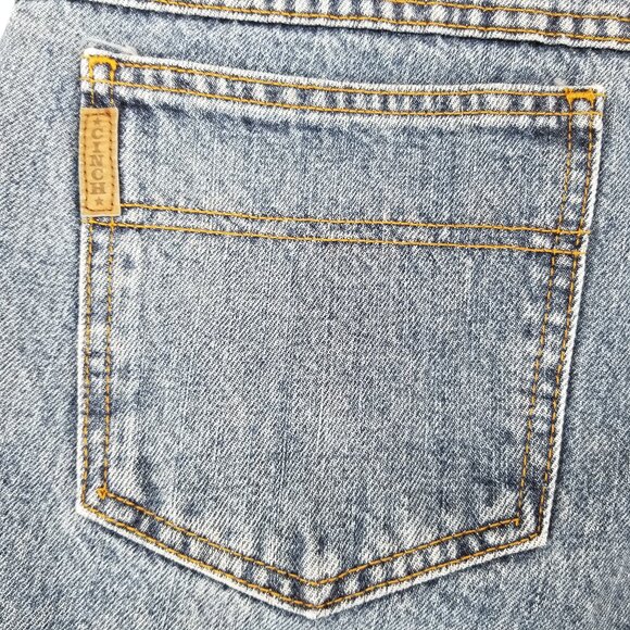 Cinch Green Label Men's Relaxed Fit 100% Cotton Denim MB90530001 Size 40x34 - Picture 5 of 9